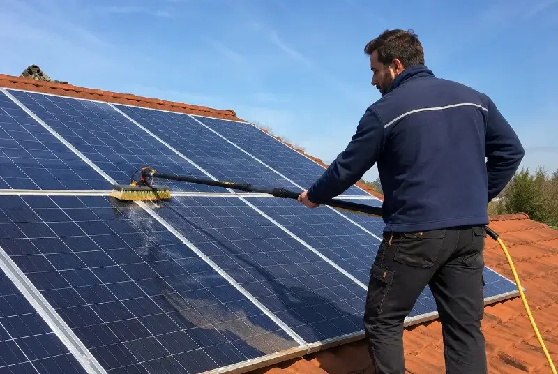 Nettoyage et entretien de panneaux solaires à Maxilly-sur-Léman