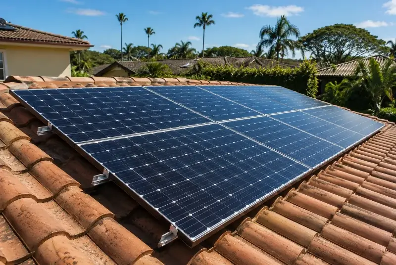 Installation de panneaux solaires à Maxilly-sur-Léman